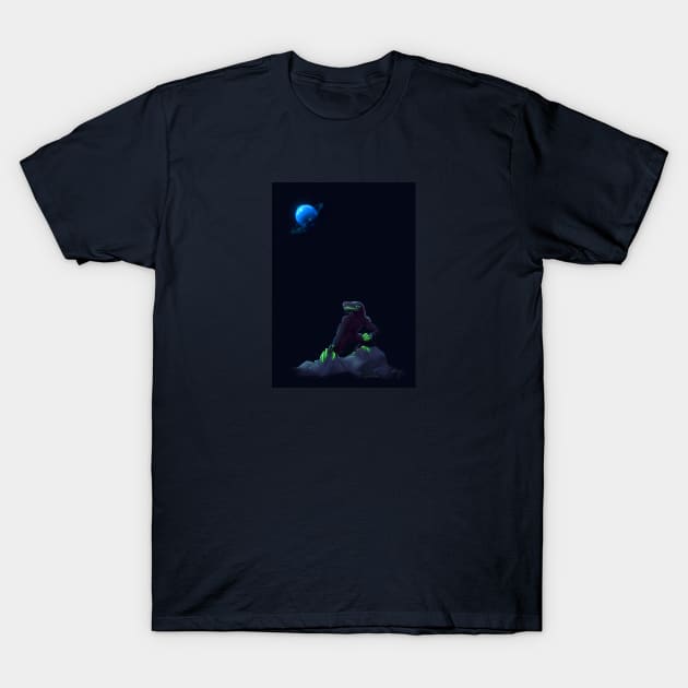 Risk of Rain 2 - One Acrid Moon T-Shirt by MutationIvori